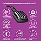 PHILIPS BHH816/00 Crimp, Straighten or Curl with the single tool, quickly and without fear of heat damage, Black Multi Styling Kit