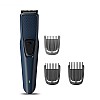 Philips bt1232/15 trimmer 30 mins runtime 3 length settings blue