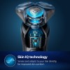 PHILIPS Electric Shaver For Men | Wet & Dry | Powerful Close Shave | Gentle on Skin | SkinIQ Technology | Steel Precision Blades | 360 D Flexing Heads | Integrated Pop Up Trimmer | LED Display | 5 Mins Quick Charge | Showerproof | S5885/28,Black PHILIPS Electric Shaver For Men | Wet & Dry | Powerful Close Shave | Gentle on Skin | SkinIQ Technology | Steel Precision Blades | 360 D Flexing Heads | Integrated Pop Up Trimmer | LED Display | 5 Mins Quick Charge | Showerproof | S5885/28,Black