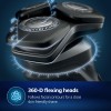PHILIPS Electric Shaver For Men | Wet & Dry | Powerful Close Shave | Gentle on Skin | SkinIQ Technology | Steel Precision Blades | 360 D Flexing Heads | Integrated Pop Up Trimmer | LED Display | 5 Mins Quick Charge | Showerproof | S5885/28,Black PHILIPS Electric Shaver For Men | Wet & Dry | Powerful Close Shave | Gentle on Skin | SkinIQ Technology | Steel Precision Blades | 360 D Flexing Heads | Integrated Pop Up Trimmer | LED Display | 5 Mins Quick Charge | Showerproof | S5885/28,Black