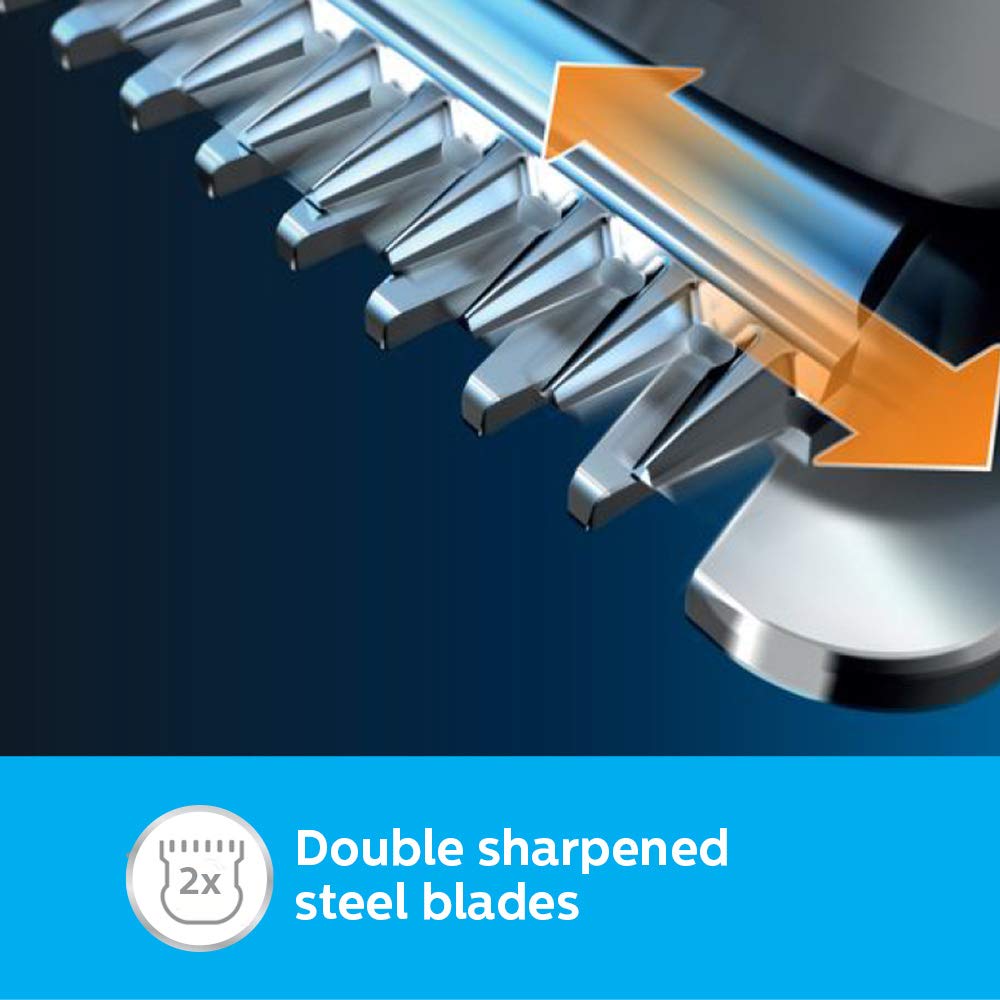 PHILIPS MG7715/15 Multigroom Series for Men 7000 13-in-1 (Old Model), Face, Hair and Body Trimmer/Clipper, Gray, Free Size (B072WNXLKJ)