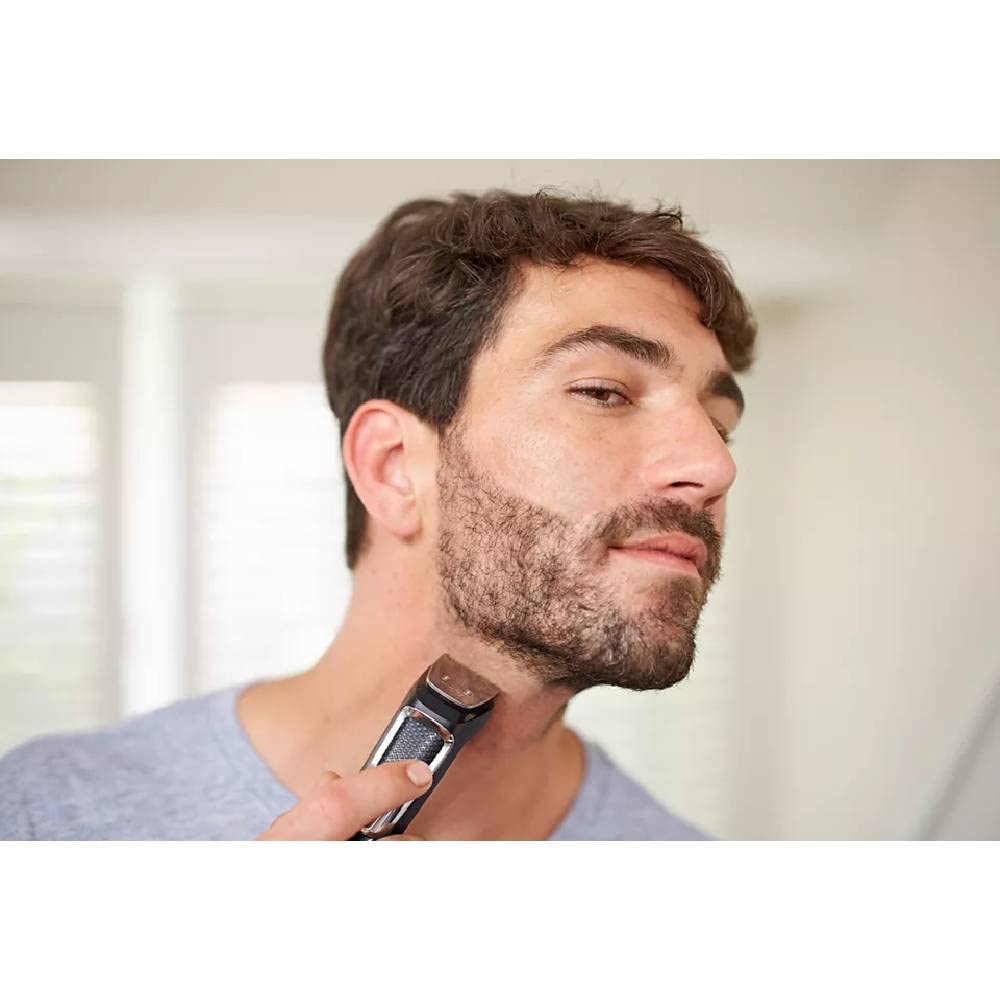PHILIPS Unisex Mg3750/33 Multi Groomer Set Grooming Kit Trimmer 60 Min Runtime 10 Length Settings_Black