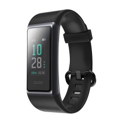 PLAY PLAYFIT 21 Smart Band, Button Touch, Colour Display (Black)