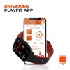 PLAYFIT XLPRO_Black+Red, IPS Display, IP67 Dust, Sweat & Water resistant, Full Metal Dial Design,(unbox) PLAYFIT XLPRO_Black+Red, IPS Display, IP67 Dust, Sweat & Water resistant, Full Metal Dial Design,(unbox)