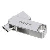 PNY 128GB Duo Link USB 3.2 Type-C Dual Flash Drive for Android Devices and Computers - External Mobile Storage for Photos, Videos, and More - 200MB/s PNY 128GB Duo Link USB 3.2 Type-C Dual Flash Drive for Android Devices and Computers - External Mobile Storage for Photos, Videos, and More - 200MB/s