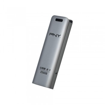PNY Elite Steel USB 3.1 Flash Drive Read Speed up to 80MB/s - 256GB