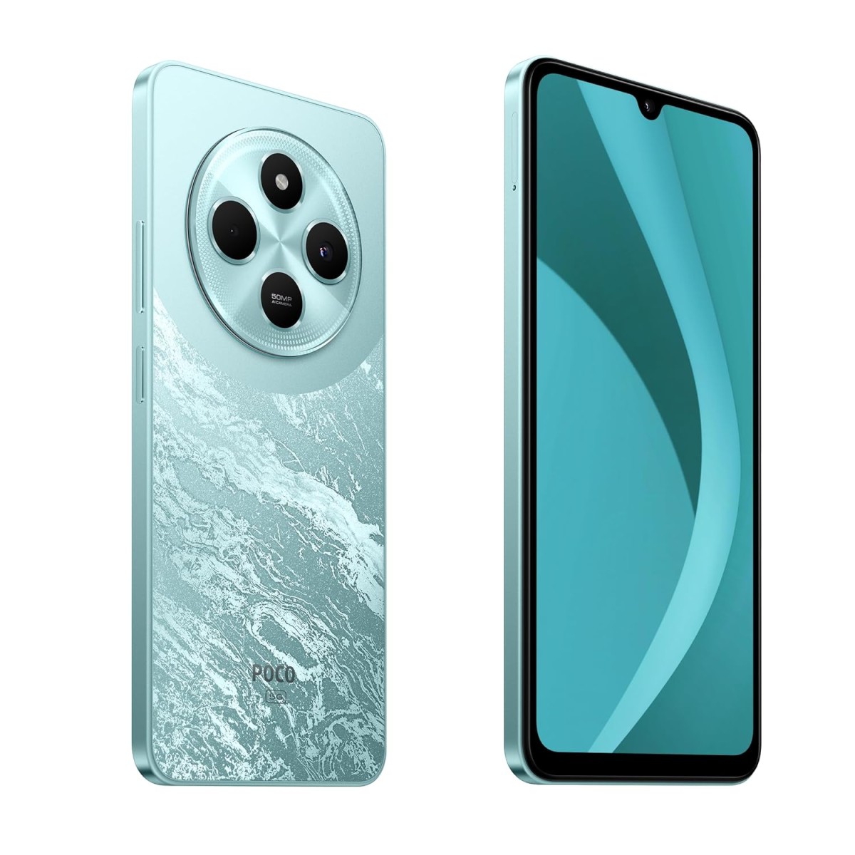 POCO C75 5G, Aqua Bliss (4GB, 64GB)