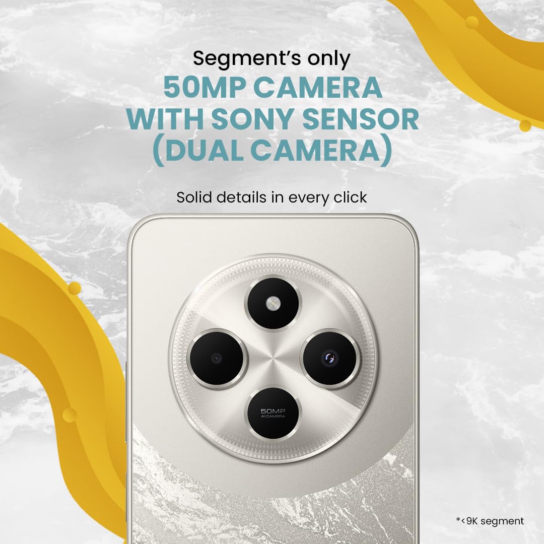 POCO C75 5G, Silver Stardust (4GB, 64GB)