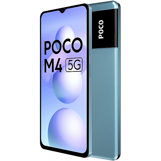 POCO M4 5G (Cool Blue, 4GB RAM 64GB RAM)  Refurbished