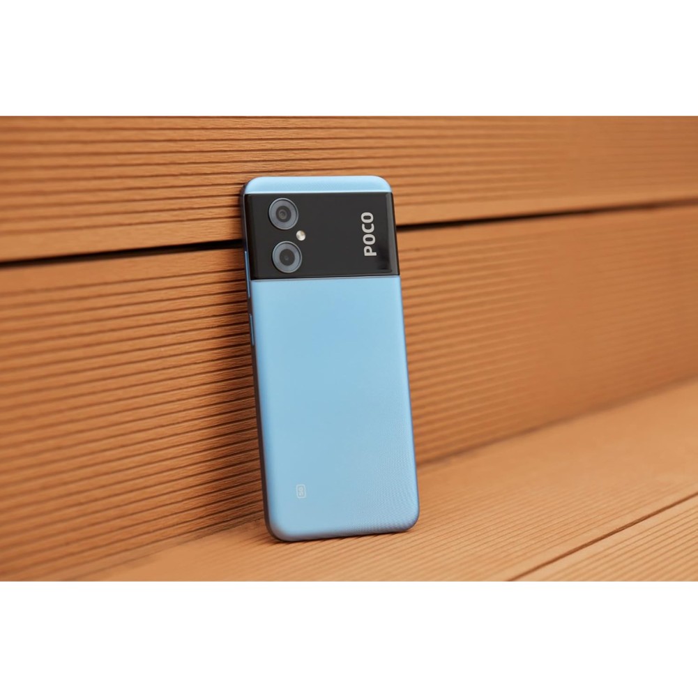 POCO M4 5G (Cool Blue, 4GB RAM 64GB RAM) refurbished