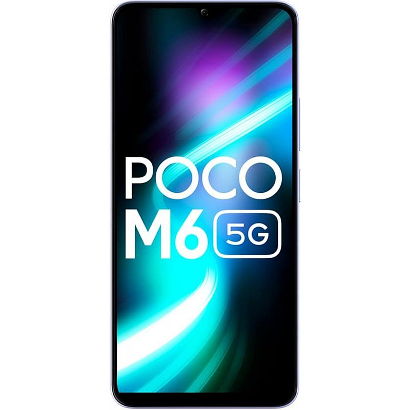 POCO M6 5G (Orion Blue, 4GB RAM, 128GB Storage) | MediaTek Dimensity 6100+ 5G Processor | 5000 mAh Battery + 18W Fast Charging | 50 MP AI Dual-Camera System & Side Fingerprint Sensor (refurbished)