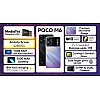 POCO M6 5G (Orion Blue, 4GB RAM, 128GB Storage) | MediaTek Dimensity 6100+ 5G Processor | 5000 mAh Battery + 18W Fast Charging | 50 MP AI Dual-Camera System & Side Fingerprint Sensor (refurbished)