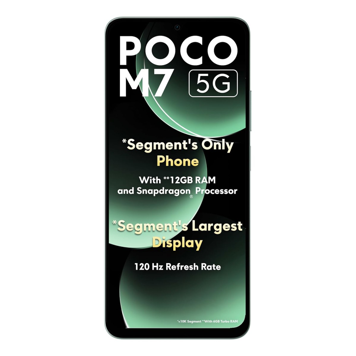 POCO M7 5G Mint Green 6GB RAM|128GB ROM