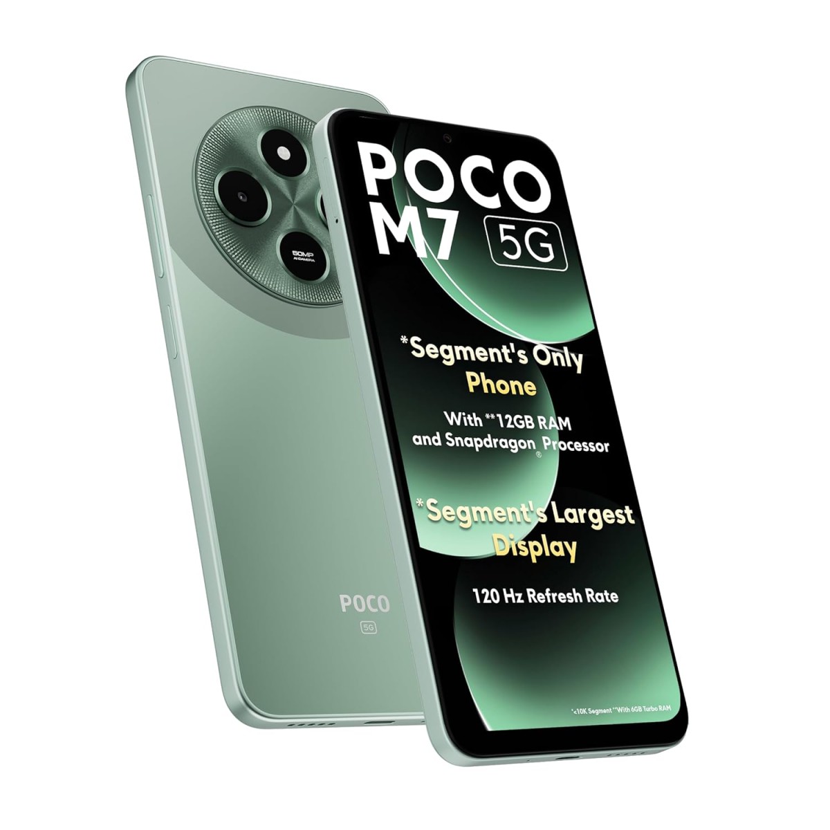 POCO M7 5G Mint Green 6GB RAM|128GB ROM