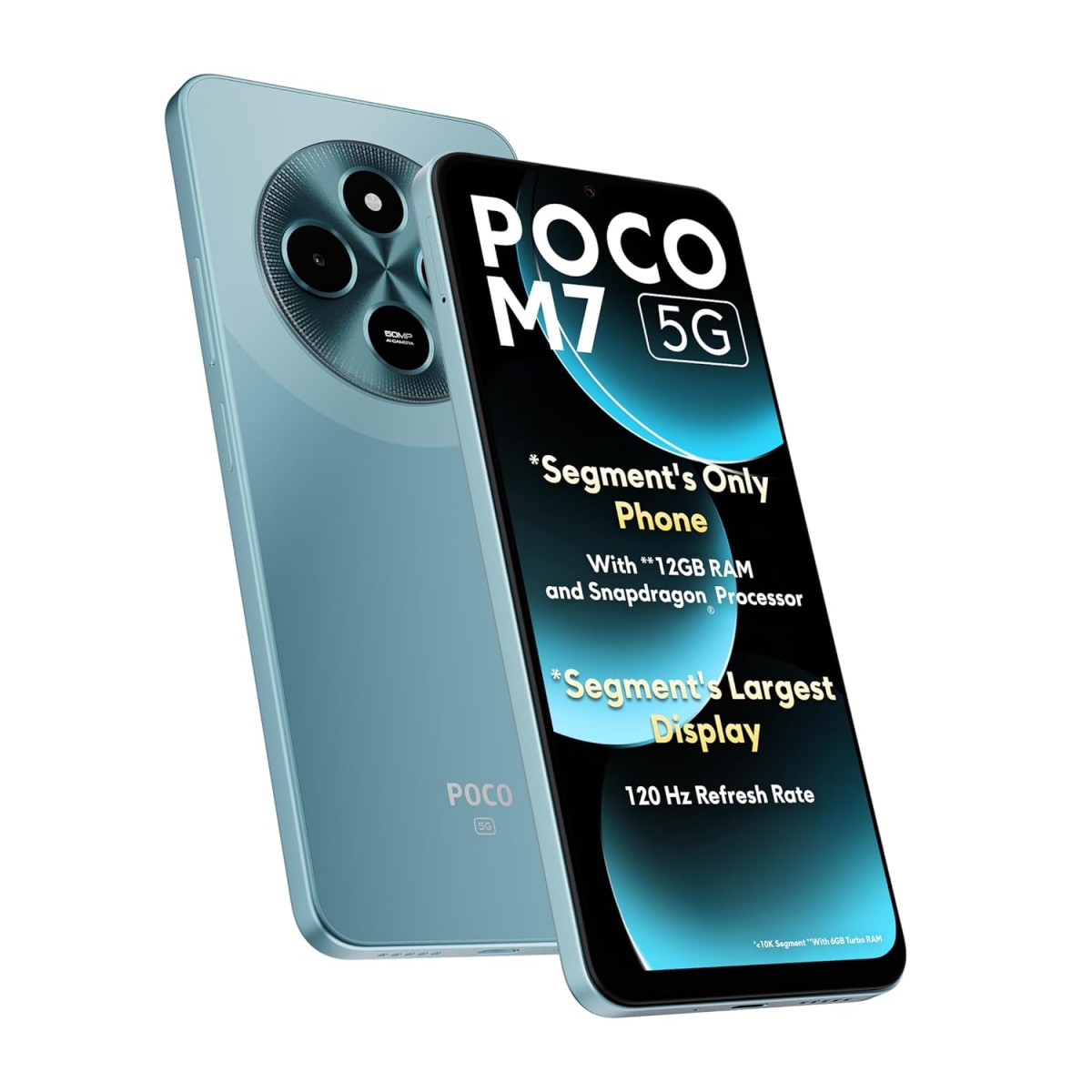 POCO M7 5G, Ocean Blue (6GB, 128GB)