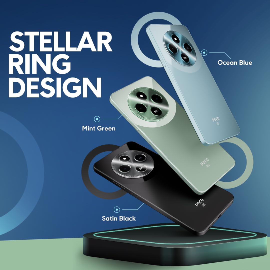 POCO M7 5G, Ocean Blue (6GB, 128GB)