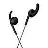 Motorola Pace 130 in-Ear Headphones with Mic, Ear Hooks & Alexa Built-in(Black)