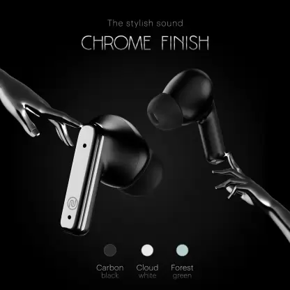 Noise Buds Verve with 45 Hrs Playtime, Environmental Noise Cancellation, Quad Mic Bluetooth Headset (Carbon Black, True Wireless) Noise Buds Verve with 45 Hrs Playtime, Environmental Noise Cancellation, Quad Mic Bluetooth Headset (Carbon Black, True Wireless)