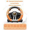 PXN V3 Pro Racing Steering Wheel and Pedals, 180° Steering Wheel with Pedal Board, Paddle Shifters and Vibration Feedback, Game Steering Wheel for PS4, Xbox One, PC, Xbox Series X|S, PS3, Switch - PXN V3 Pro Racing Steering Wheel and Pedals, 180° Steering Wheel with Pedal Board, Paddle Shifters and Vibration Feedback, Game Steering Wheel for PS4, Xbox One, PC, Xbox Series X|S, PS3, Switch -