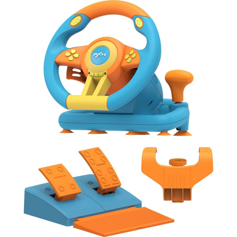 PXN V3 Pro Racing Steering Wheel and Pedals, 180° Steering Wheel with Pedal Board, Paddle Shifters and Vibration Feedback, Game Steering Wheel for PS4, Xbox One, PC, Xbox Series X|S, PS3, Switch - PXN V3 Pro Racing Steering Wheel and Pedals, 180° Steering Wheel with Pedal Board, Paddle Shifters and Vibration Feedback, Game Steering Wheel for PS4, Xbox One, PC, Xbox Series X|S, PS3, Switch -