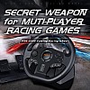 PXN V900 PC Racing Wheel, Universal Usb Car Sim 270/900 degree Race Steering Wheel with Pedals for PS3, PS4, Xbox, One, Nintendo Switch