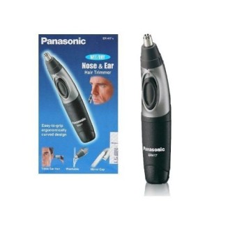 Panasonic Men Er 417 K Battery Powered Nose & Ear Hair Waterproof Trimmer Clipper Er417 K /Genuine