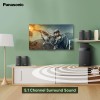 Panasonic SC-HT550GW-K 5.1 Ch Home Theatre with Real Surround Sound, 150 W, Bluetooth, USB, AUX, RCA, Powerful Subwoofer, Wall mountable Speakers, Remote for Volume & Bass Control (Black) Panasonic SC-HT550GW-K 5.1 Ch Home Theatre with Real Surround Sound, 150 W, Bluetooth, USB, AUX, RCA, Powerful Subwoofer, Wall mountable Speakers, Remote for Volume & Bass Control (Black)