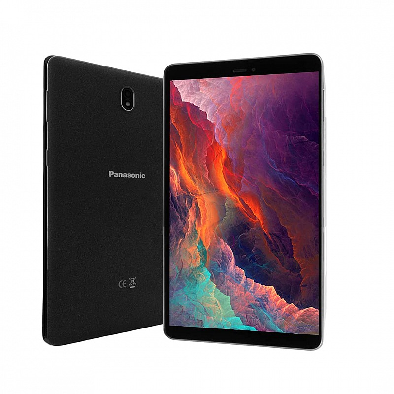 Panasonic Tab 8 HD Tablet (20.32 cm (8 Inch), 3GB | 32GB, Wi-Fi + 4G LTE + Voice Calling, Dual Sim), Black