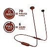 Panasonic Wireless in-Ear Headphone with Extra Bass red