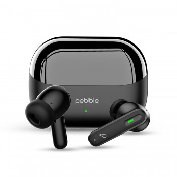 Pebble BlissBuds Ace ANC Earbuds Upto 35 dB | 30 Hr Playtime with Quick Charge| Deep Base | ENC TWS | Quad Mics, Low Latency Mode | Active Noise Cancellation