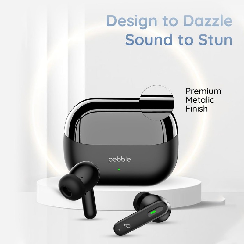 Pebble BlissBuds Ace ANC Earbuds Upto 35 dB | 30 Hr Playtime with Quick Charge| Deep Base | ENC TWS | Quad Mics, Low Latency Mode | Active Noise Cancellation Pebble BlissBuds Ace ANC Earbuds Upto 35 dB | 30 Hr Playtime with Quick Charge| Deep Base | ENC TWS | Quad Mics, Low Latency Mode | Active Noise Cancellation