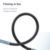 Pebble Flex Lite Neckband with True Bass in-Built Mic, 10 Hours Play time, Magnetic Earbuds, Soft Silicone Body Workout and Sweat Proof (Black) Pebble Flex Lite Neckband with True Bass in-Built Mic, 10 Hours Play time, Magnetic Earbuds, Soft Silicone Body Workout and Sweat Proof (Black)