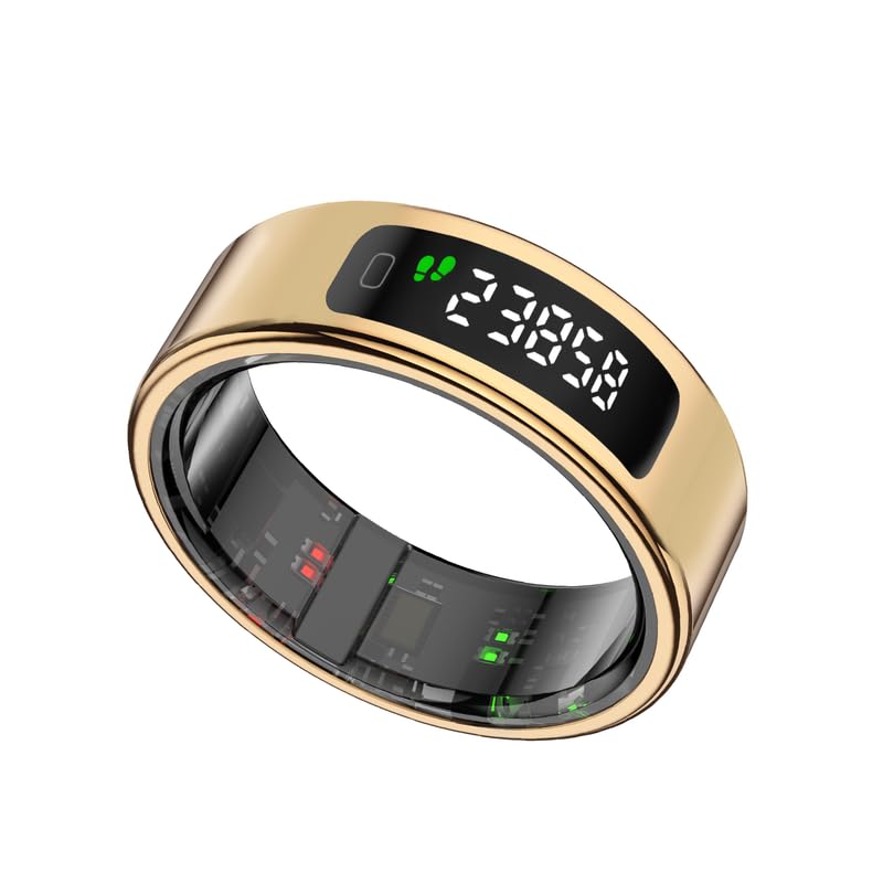 Pebble Halo Smart Ring (11mm) Gold