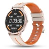 Pebble Magnum 1.43" (3.63 cm) Amoled Tru Bazel-Less 700 nits Display, BT Calling Smartwatch, Always On, Health Suite, Metal Alloy, Multi Spots Mode, Unisex Design 