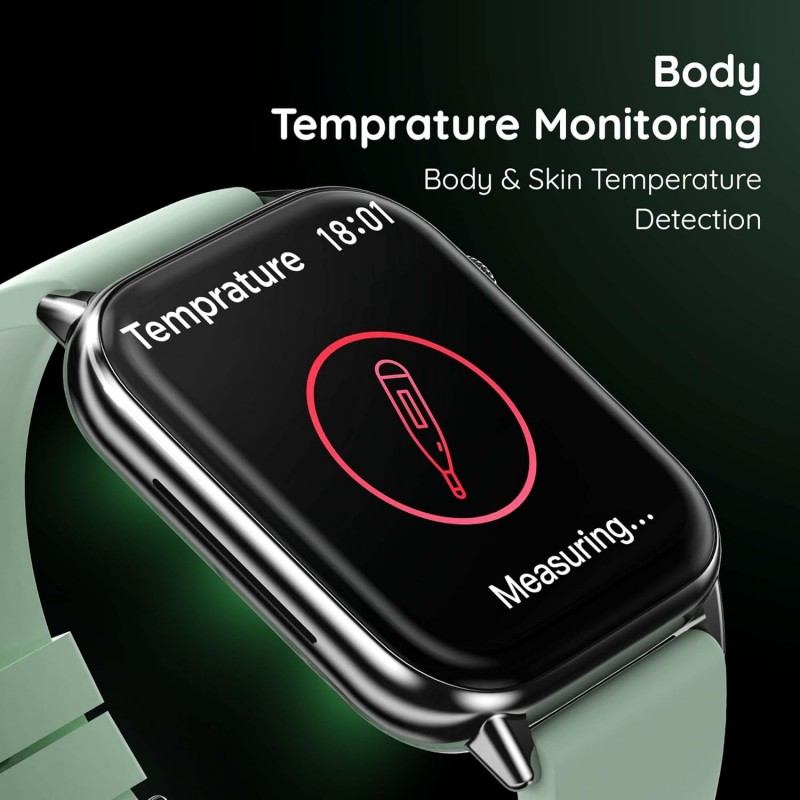Pebble Orion Smart Watches for men & Women| 1.91" High Resolution Curved Display|Ultra Thin Dial|BT Calling|24 Hour Health Rate checking|Temp, SoP2, Heart Rate|Pincode Locking System| Mint Green Pebble Orion Smart Watches for men & Women| 1.91" High Resolution Curved Display|Ultra Thin Dial|BT Calling|24 Hour Health Rate checking|Temp, SoP2, Heart Rate|Pincode Locking System| Mint Green