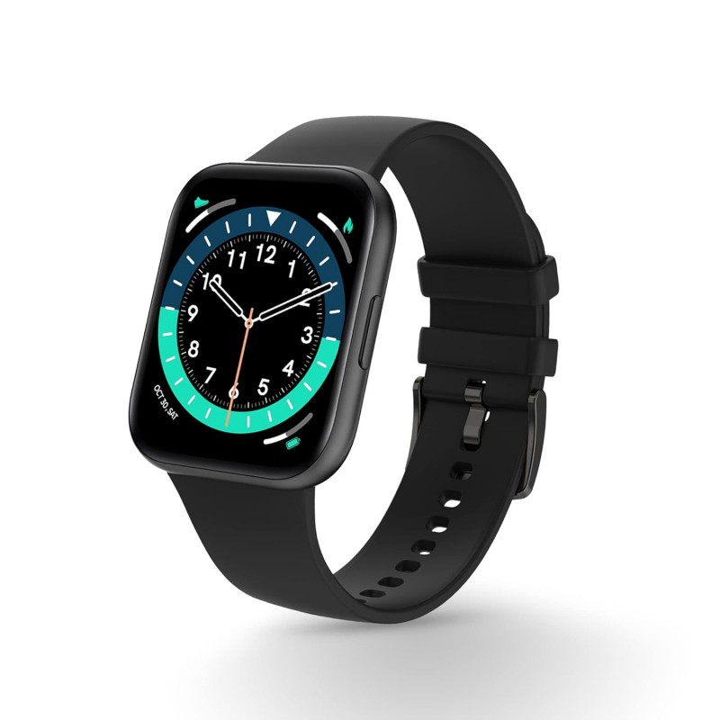 Pebble Pace Pro Smart Watch with 1.7 Bright HD Curved Display, Dedicated Dual Sensors for 24x7 SpO2, HR BP Monitoring, Multiple Fitness Modes, Sleep Tracking,Long Battery, IP68 Rated (PFB14 Jet Black) Pebble Pace Pro Smart Watch with 1.7 Bright HD Curved Display, Dedicated Dual Sensors for 24x7 SpO2, HR BP Monitoring, Multiple Fitness Modes, Sleep Tracking,Long Battery, IP68 Rated (PFB14 Jet Black)