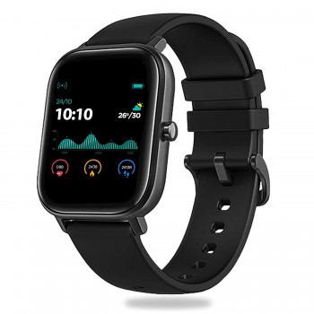 Pebble Pace Smart Watch with Oximeter Function (Black)