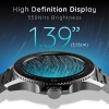 Pebble Revolve 1.39" (3.53 cm) IPS Display, Bright HD Dispaly 500 Nits, BT Calling, SPO2, Heart Rate Monitor, Wireless Charging, AI Voice Assistance, Multiple Sports Mode, in-Build Compass