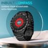 Pebble Zenith 1.53" (3.89 cm) 600 Nits HD Display, BT Calling, Wireless Charging, in-Build Compass, Metal Build Pebble Zenith 1.53" (3.89 cm) 600 Nits HD Display, BT Calling, Wireless Charging, in-Build Compass, Metal Build