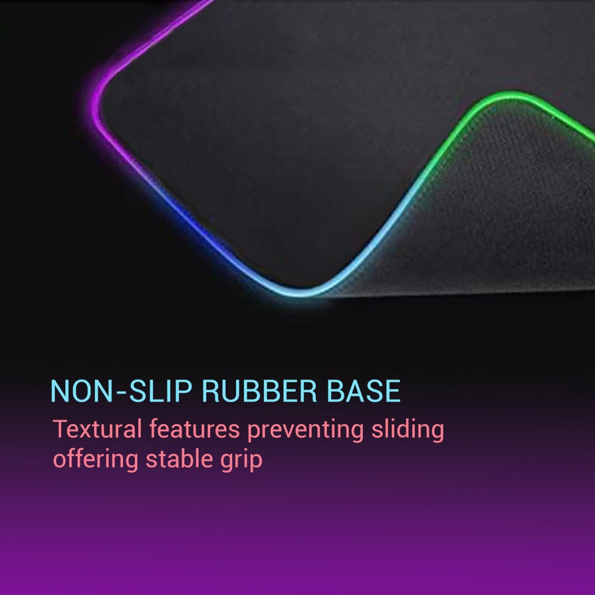 Pharaoh RGB 22 Extra Large Extended Mouse Mat 910mm x 410mm x 3mm with 14 Lighting Modes, Super Soft, Smooth, Anti Slip and Waterproof Mousepad