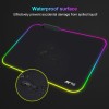 Pharaoh RGB 22 Extra Large Extended Mouse Mat 910mm x 410mm x 3mm with 14 Lighting Modes, Super Soft, Smooth, Anti Slip and Waterproof Mousepad