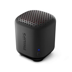 Philips Audio TAS1505 Portable Wireless Bluetooth Speaker with Anti-Slip Design, IPX7 Water Proof, 8H Playtime & Carrying Strap (Black)