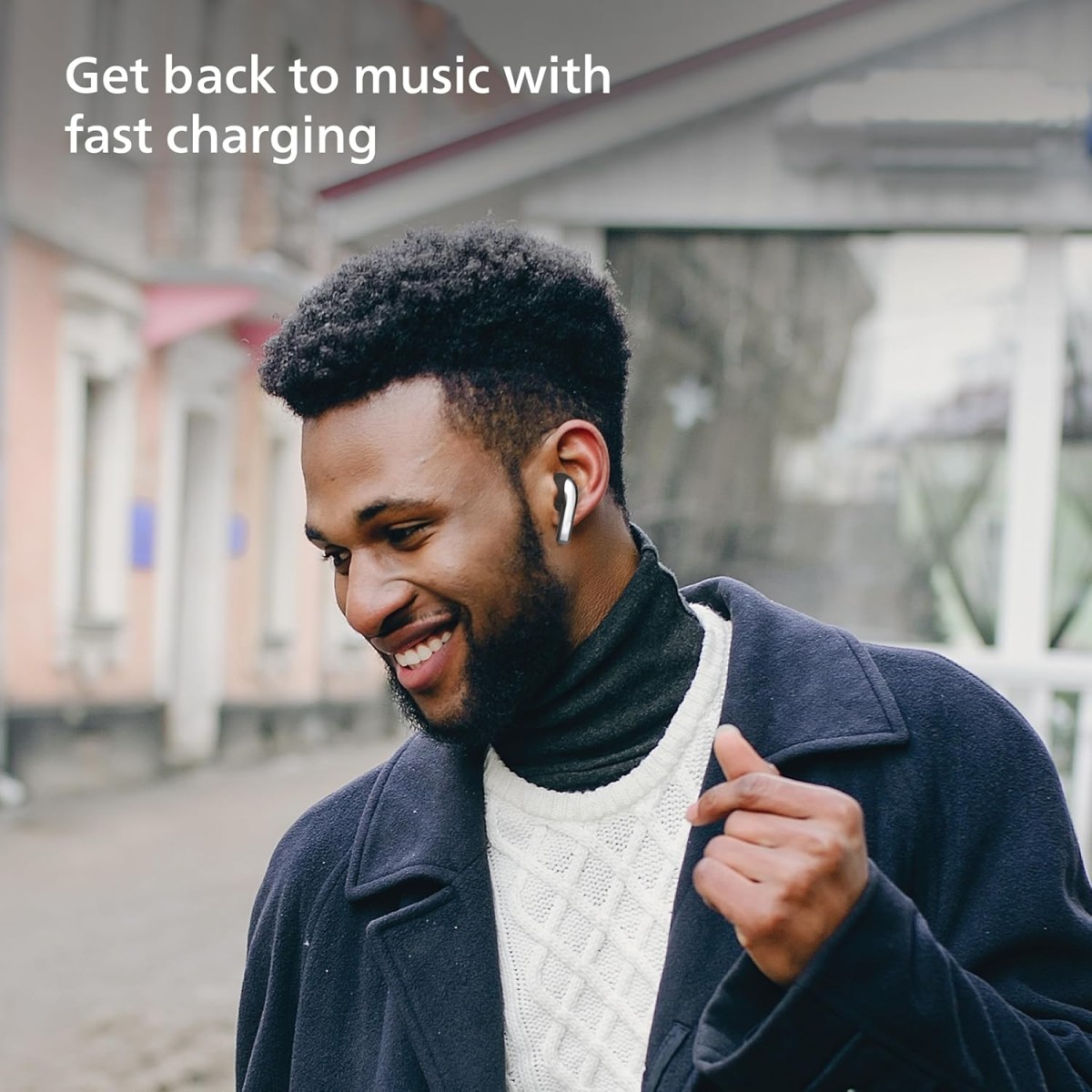 Philips Audio TAT1179BK/94 True Wireless in Ear Earbuds with Pocket Sized Charging Case, Play Time Upto 45Hrs, 10mm Dynamic Drivers, Inbuilt Mic, IPX4 Splash & Sweat Resistant (Black) Philips Audio TAT1179BK/94 True Wireless in Ear Earbuds with Pocket Sized Charging Case, Play Time Upto 45Hrs, 10mm Dynamic Drivers, Inbuilt Mic, IPX4 Splash & Sweat Resistant (Black)