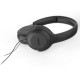 Philips Audio Upbeat TAUH201 Lightweight On-Ear Wired Headphones Black
