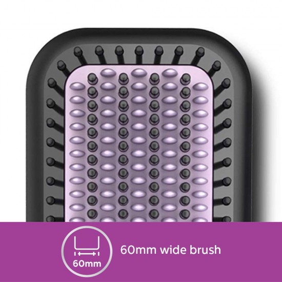 Philips bhh880/10 50 watts hair straightening brush with keratin infused bristles