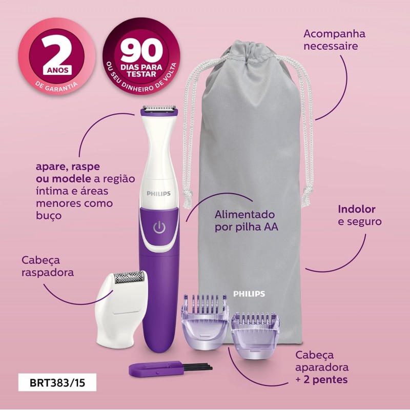 Philips BRE245/00 Corded Compact Epilator (2 in 1 - shaver and epilator) for gentle hair removal at home Philips BRE245/00 Corded Compact Epilator (2 in 1 - shaver and epilator) for gentle hair removal at home