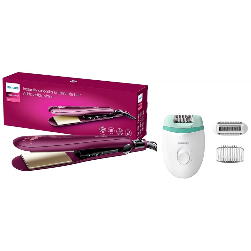 Philips BRE245/00 Corded Compact Epilator (2 in 1 - shaver and epilator) for gentle hair removal at home Philips BRE245/00 Corded Compact Epilator (2 in 1 - shaver and epilator) for gentle hair removal at home