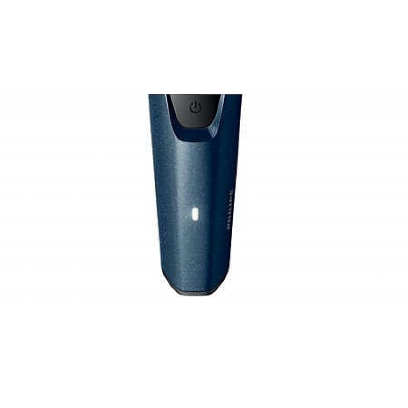 Philips BT3235/15 Beard Trimmer for Men 90 min runtime 20 length setting with battery indicator, Blue