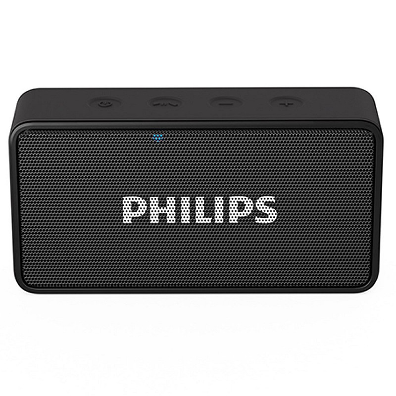 Philips BT64 Wireless Bluetooth Speaker with Mic 3W RMS Bluetooth Black 