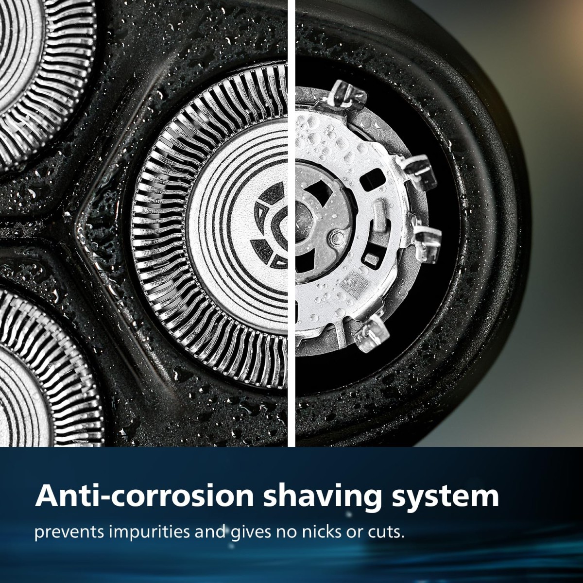 Philips Electric Shaver For Men, Skinprotect Technology, Wet And Dry Shave, 3D Floating Heads, 27 Self Sharpening Blades, Pop-Up Trimmer, Cordless, Waterproof X3063/03 (New Model), Blue Philips Electric Shaver For Men, Skinprotect Technology, Wet And Dry Shave, 3D Floating Heads, 27 Self Sharpening Blades, Pop-Up Trimmer, Cordless, Waterproof X3063/03 (New Model), Blue